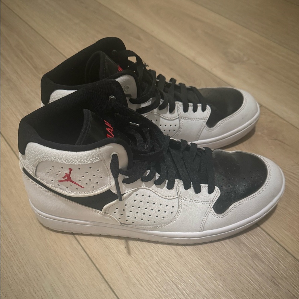 men’s black and white high top jordans (11)